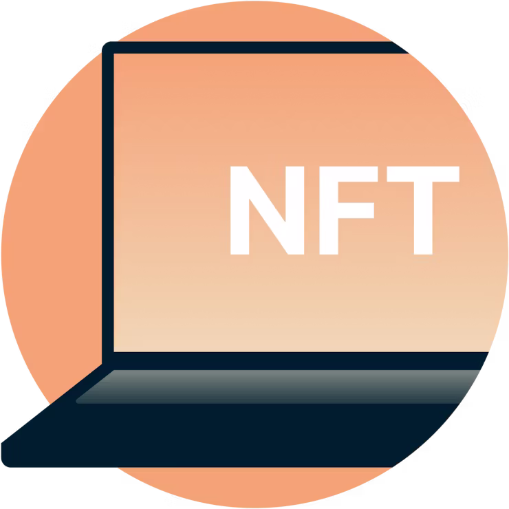 ノートパソコンでNFT
